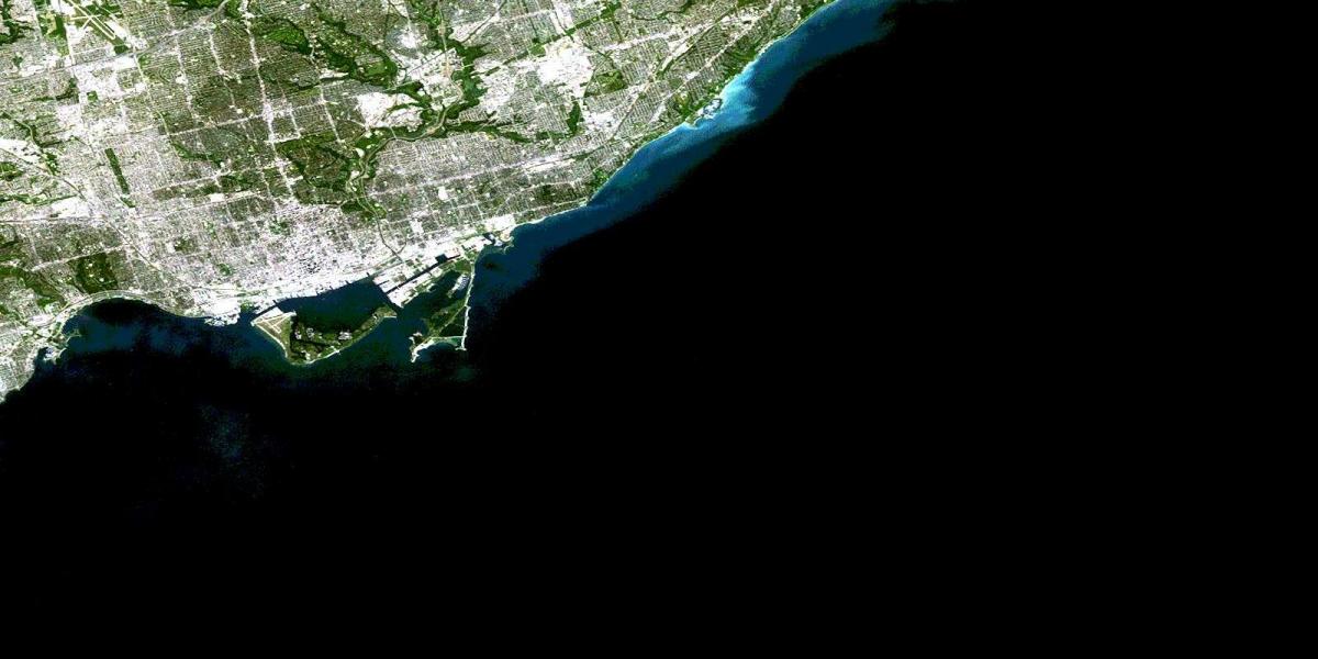 Mappa di Toronto satellitare