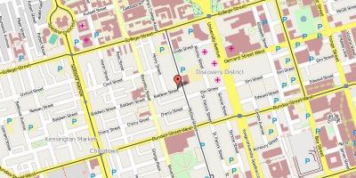 Mappa del Villaggio di Baldovino Toronto