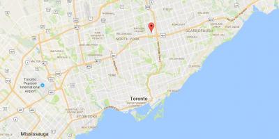 Mappa di Henry Agriturismo distretto di Toronto
