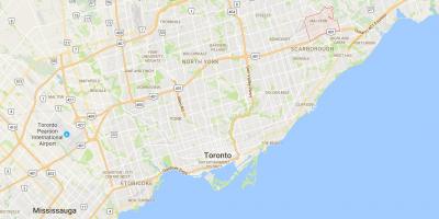 Mappa di Malvern, distretto di Toronto