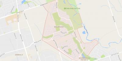 Mappa di Morningside Heights quartiere di Toronto