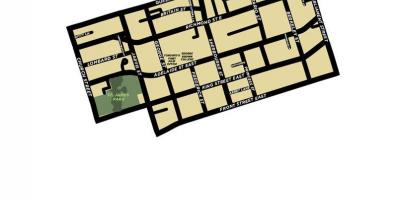 Mappa di Quartiere Città Vecchia di Toronto
