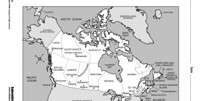 Mappa di Toronto, canada