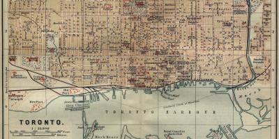 Mappa di Toronto 1894