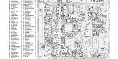 Mappa di università di Toronto St Georges campus